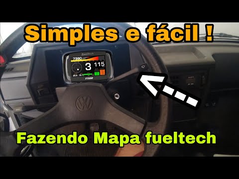 Gerando Mapa Padrão fueltech, 1.ª Partida do Motor parte 1, FT 450 500 550 600.