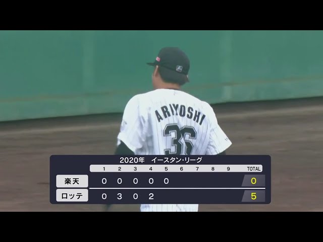 【ファーム】マリーンズ・有吉 5回を無失点に抑える好投を見せる!! 2020/10/30 M-E(ファーム)