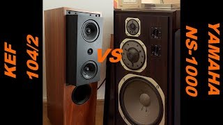 Video thumbnail for Speakers Shootout: KEF 104/2 vs YAMAHA NS1000 by vintagehifilover