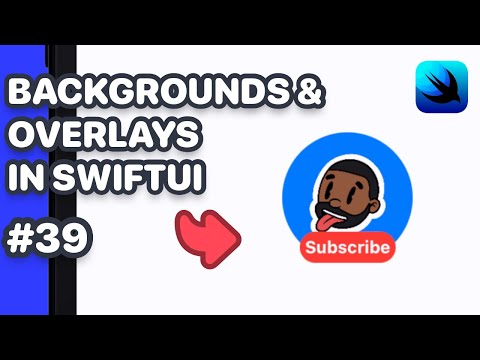 Background and Overlay In SwiftUI (SwiftUI Background, SwiftUI Overlay) thumbnail