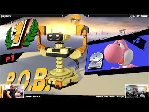 WBB #80 | [W] GwJ (ROB) vs [L] Spirunk (Yoshi) - Grand Finals - Smash 4 Singles