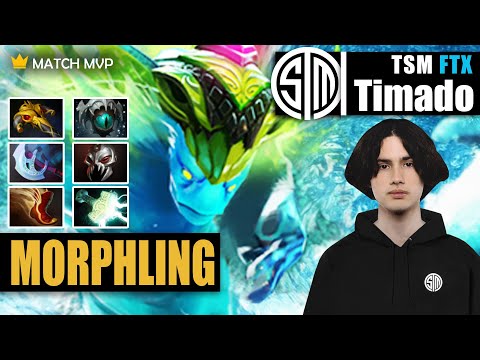 Morphling Safelane | TSM FTX.Timado | INSANE MORPHLING BUILD COUNTER PL | 7.31c Gameplay Highlights