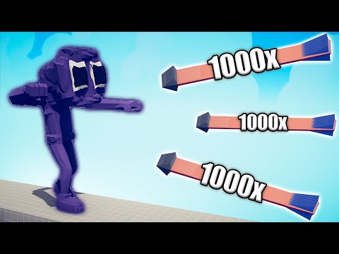 RAINBOW FRIENDS GIANT vs 1000x OVERPOWERED UNITS - TABS | Totally Accurate Battle Simulator 2023