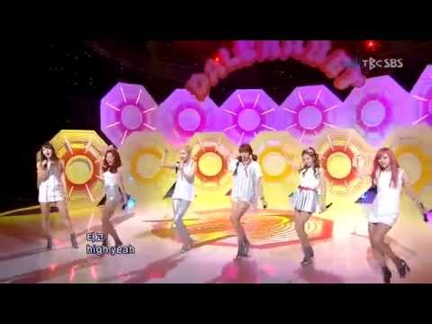 130623 TBC SBS Dal★Shabet (달샤벳) - 핑크 로켓 인기가요 110417
