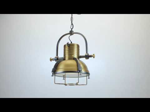 Lampa wisząca Bonn P01178BR - intelin.pl