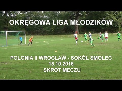 Skrót meczu Polonia II Wrocław - Sokół Smolec 4:3