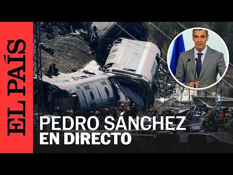 EN DIRECTO | Pedro Sánchez en el lugar del accidente ferroviario | EL PAÍS