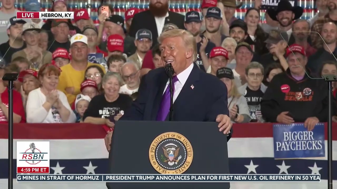 FULL SPEECH: President Trump Delivers Remarks at Verst Logistics in Hebron, KY - 03/11/26