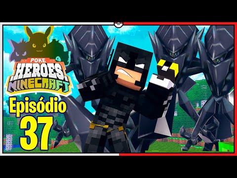 Minecraft POKÉHEROES #37 - A GANGUE NECROZMA ME ENFRENTOU | PIXELMON