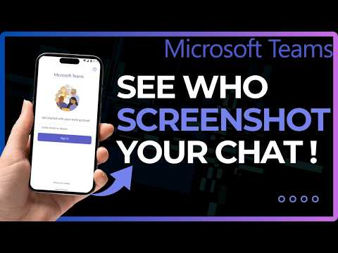 Does Teams Notify Screenshot