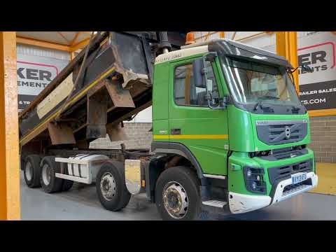 New In Stocklist For Sale: VOLVO FMX 8×4 STEEL TIPPER – 2013 – KY13 KFU