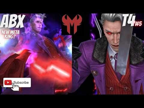 NEW ABX META MAGNETO T4 - WHAT DID HE COST ? - VS RAGE T4 IRONMAN VILLAIN BLAST| Marvel Future Fight