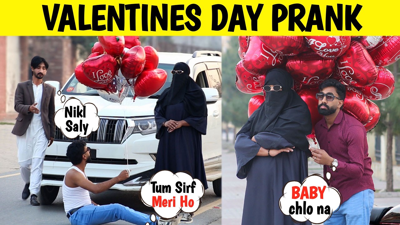 Valentine's Day Date Prank | Tharki Aunty Prank On Boyfriend @sharikshah