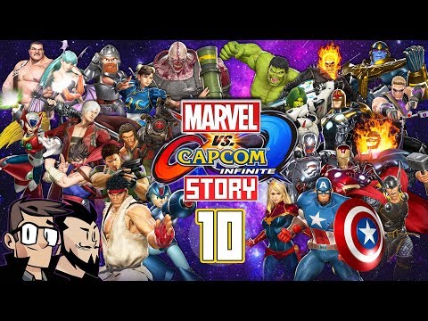 Marvel vs. Capcom Infinite Lets Play: Corrupted By The Stone? - PART 10 - TenMoreMinutes