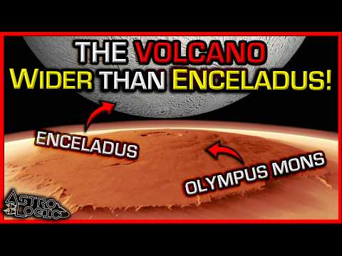 Olympus Mons | How Mars Made The Largest Volcano In The Solar System | With Size Comparisons