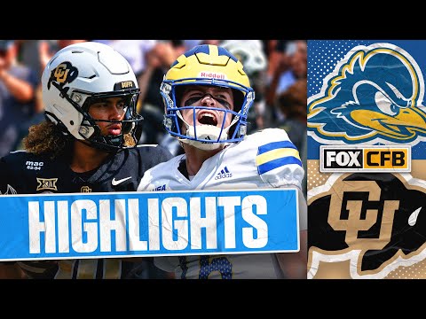 Delaware Fighting Blue Hens vs. Colorado Buffaloes Highlights | FOX College Football