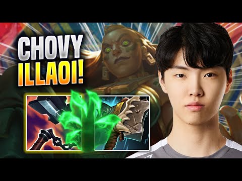 CHOVY IS READY TO PLAY ILLAOI! - GEN Chovy Plays Illaoi TOP vs Irelia! | Season 2023