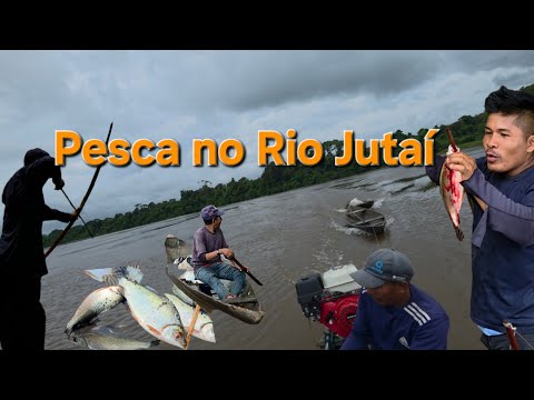 Pesca no Rio Jutaí: Nem Sempre o Peixe Aparece.