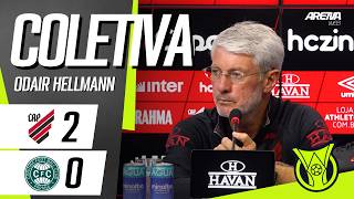 COLETIVA ODAIR HELLMANN | AO VIVO | Athletico-PR x Coritiba - Brasileirão 2026