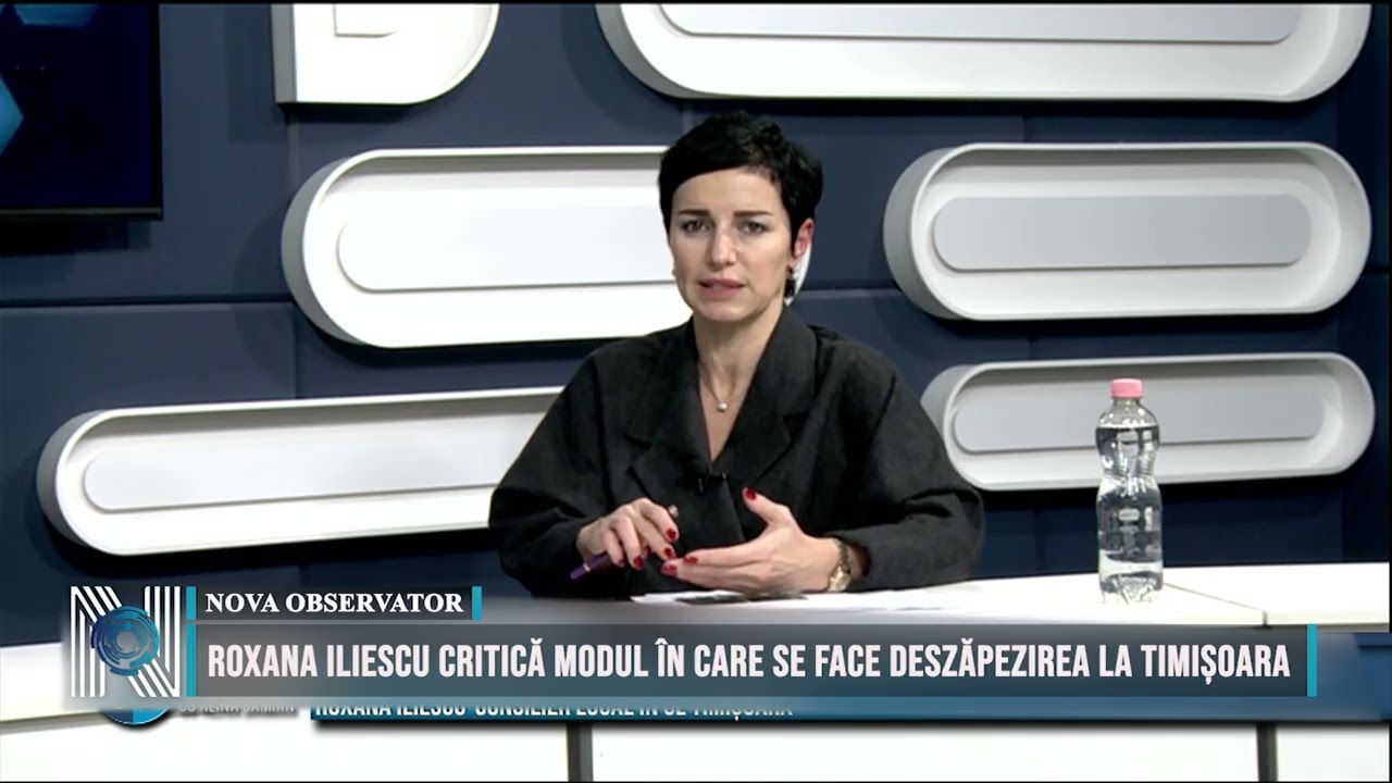 Roxana Iliescu critică modul în care se face deszăpezirea la Timișoara