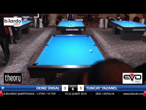 DENİZ ÜNSAL & TUNCAY YAZANEL Bilardo Maçı - 