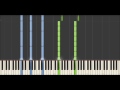 Yann Tiersen - La Muette (Synthesia Tutorial)