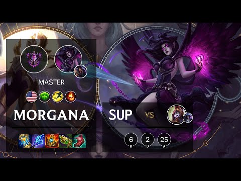 Morgana Support vs Lulu - NA Master Patch 11.12