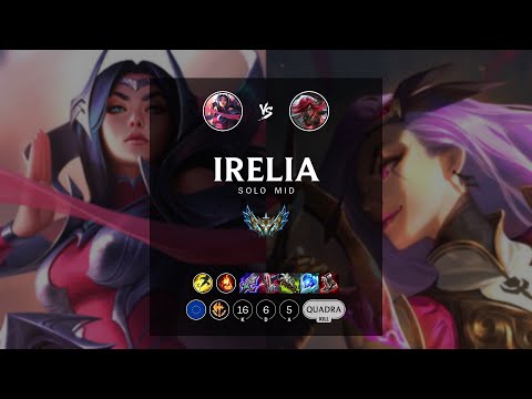 Irelia Mid vs Katarina - EUW Challenger Patch 12.16