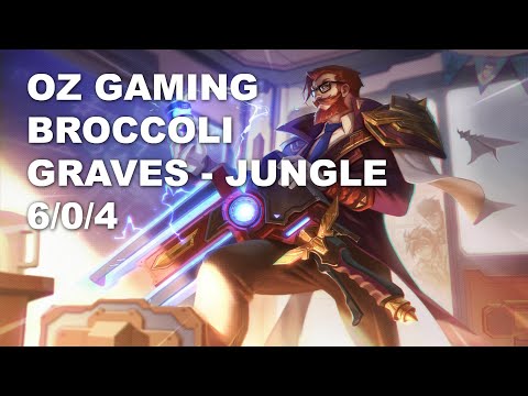 OZ Gaming BroCColi Jungle Graves vs Rek'Sai - KR Challenger Patch 10.9