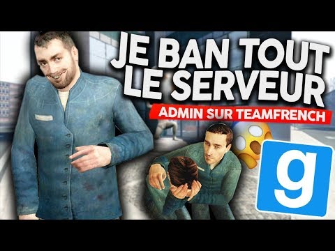 I'M BECOMING AN ADMIN ON A TEAMFRENCH SERVER! I'M BANNING THE FONDA AND SWINGING THE SERVER UP! -...