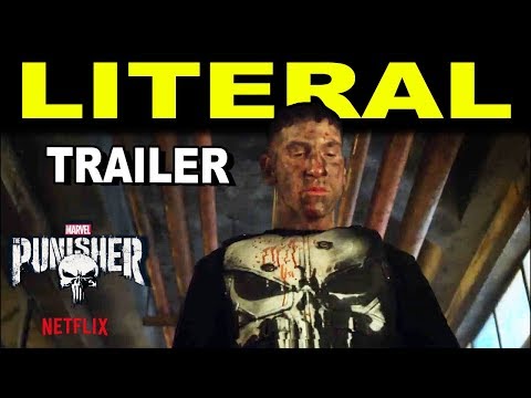 LITERAL "The Punisher" | Official Trailer [HD] | Marvel | Netflix Video