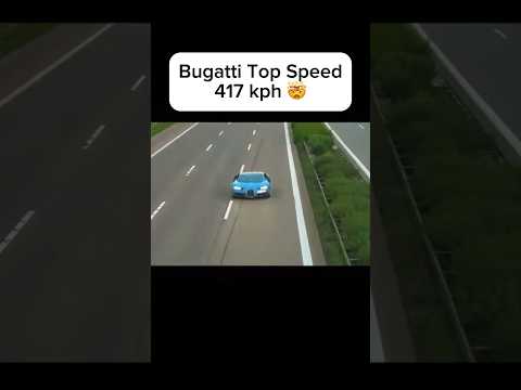 BUGATTI CHIRON TOP SPEED ON AUTOBAHN 🇩🇪 (417 KPH)
