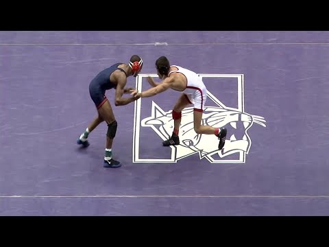 Big Ten Rewind: 2010 Midlands - 133 LBs - Wisconsin's Tyler Graff vs. Illinois' B.J. Futrell