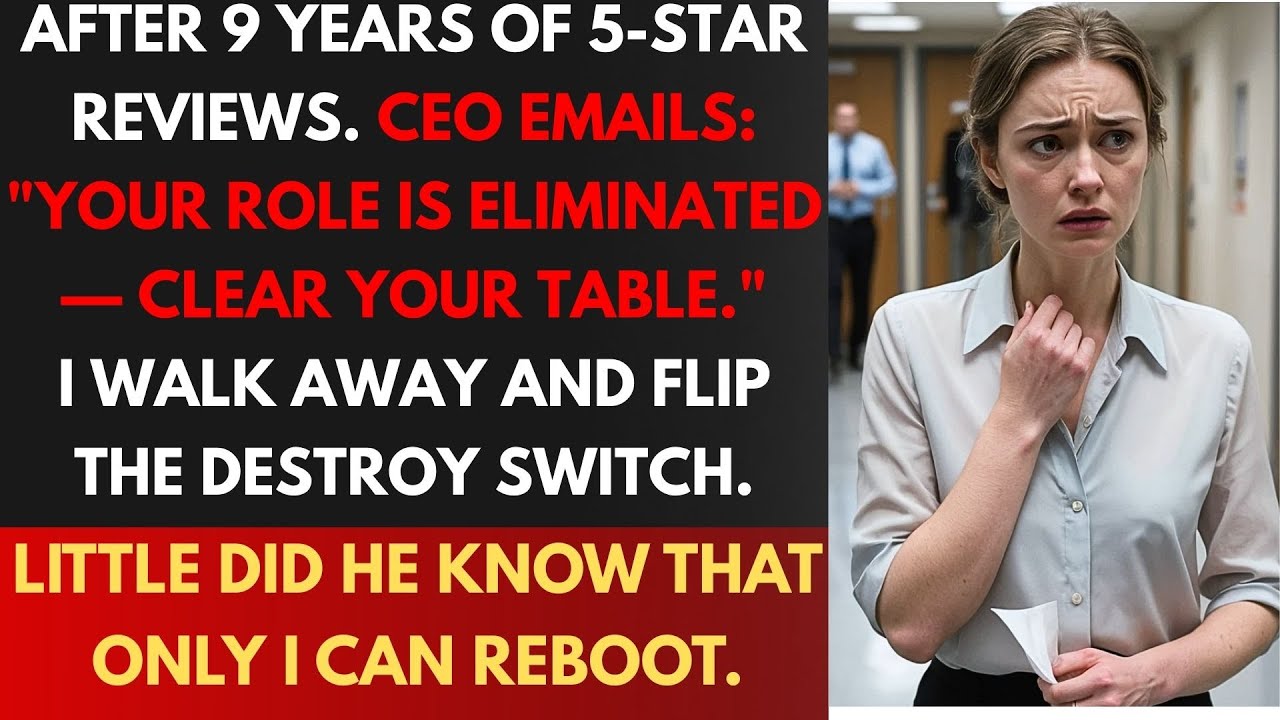 I Got Fired by Email While Signing A Big Contract— Then I Crashed the Company From My Laptop 💻