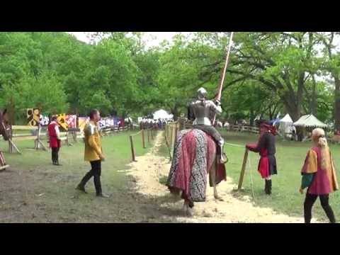 Jousting - 2nd Session, Galen Bevel vs Melissa Midzor, Lysts on the Lake 2015