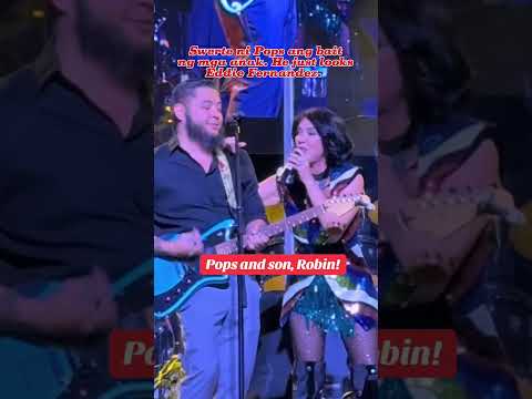 Para lang magkapatid.. #ccto #popsfernandez #motherandson #youtubeshorts #concert #trendingshorts