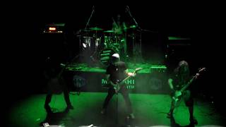 Barrabek playing Hate Eternal cover - Spiritual Holocaust