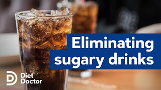 Replacing sugar-sweetened beverages with no-sugar alternatives