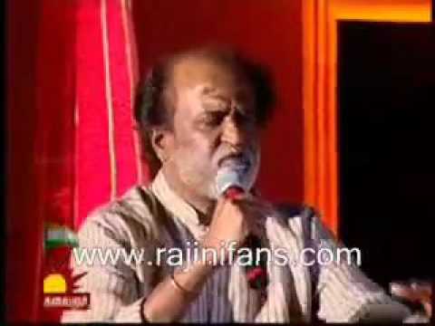 Superstar Rajinikanth Speech at Manorama 50 Years Function (2008) - Rajinifans.com
