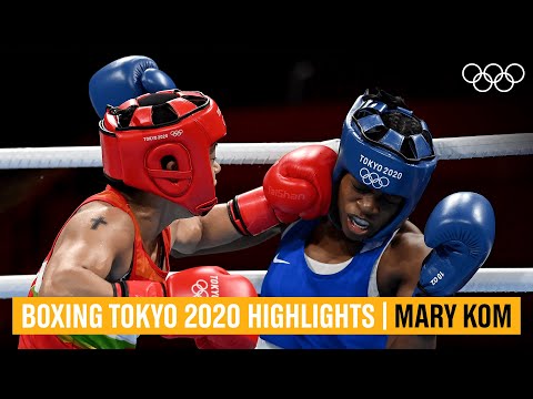 Mary Kom begins with a win! | Women's Boxing | #Tokyo2020 Highlights