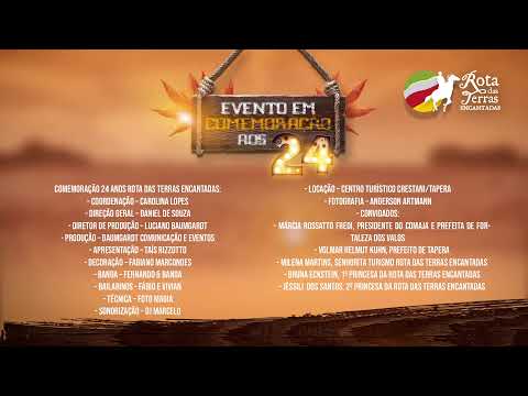 Evento em comemoração aos 24 anos da Rota das Terras Encantadas
