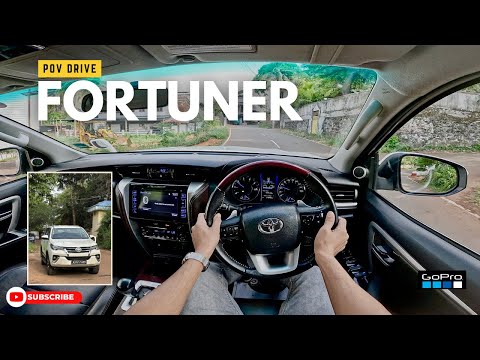 POV Drive | 2020 TOYOTA FORTUNER DIESEL AUTOMATIC 4X4 | Narrow Road Drive | SUV | Gopro12 | Jonnxoo
