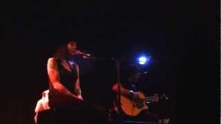 Bif Naked "My Bike" Acoustic Live Toronto October 26 2012