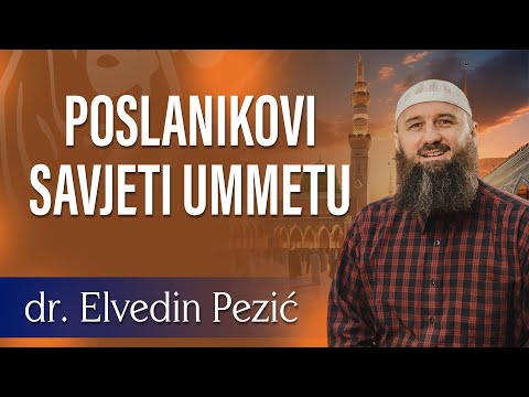 POSLANIKOVI SAVJETI UMMETU - dr. Elvedin Pezić