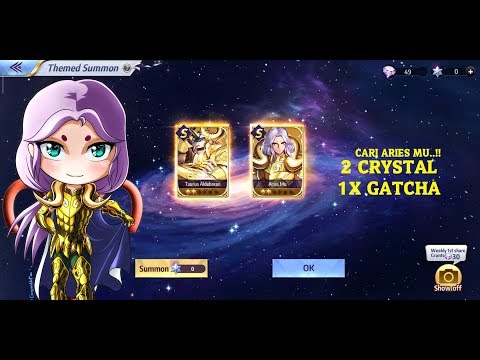 SAINT SEIYA AWAKENING :TIPS, Cuma 2 Crystal Dapat Aries Mu.