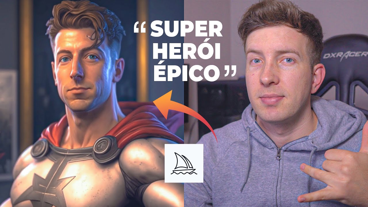 Como usar o MIDJOURNEY em suas PRÓPRIAS FOTOS (O resultado dessa IA é ABSURDO)