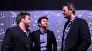 The Swon Brothers Behind The Scenes Of The Voice