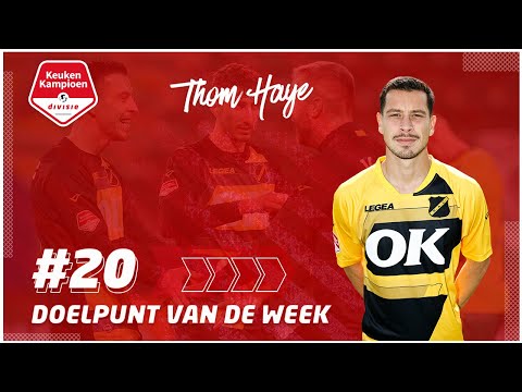 Doelpunt van de Week speelronde 20 | Thom Haye