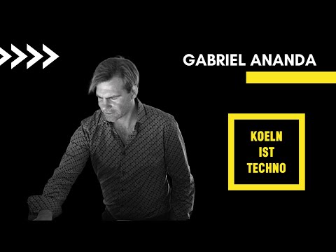 Gabriel Ananda @Colonius for Koeln ist Techno