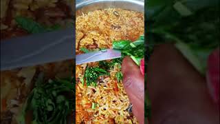 COOKING NATIVE JOLLOF WITH FRESH AMARANTH GREENS FROM THE GARDEN #shorts